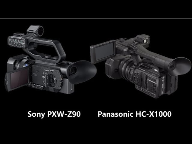 feedback Maar hotel Sony PXW-Z90 vs Panasonic HC-X1000 - YouTube