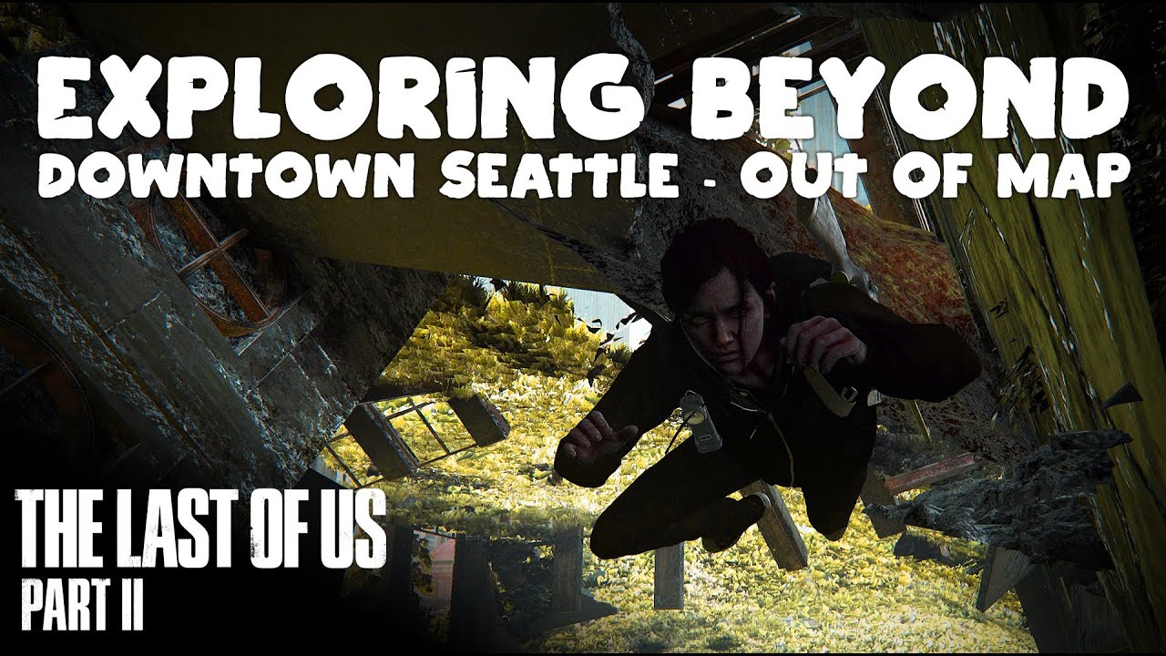 Full The Last Of Us 2 map for downtown Seattle