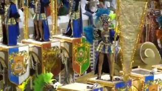 Carnival in Rio. Portela Samba School.Карнавал в Рио. Школа самбы Портела