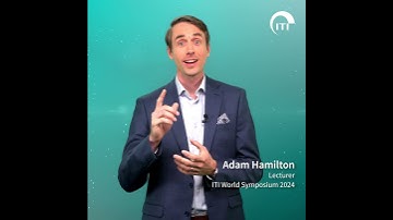 ITI World Symposium 2024 - The "Immediacy" session featuring Adam Hamilton