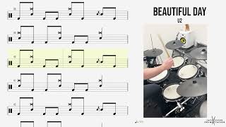 🥁 Beautiful Day - U2 - (DRUMS ONLY)