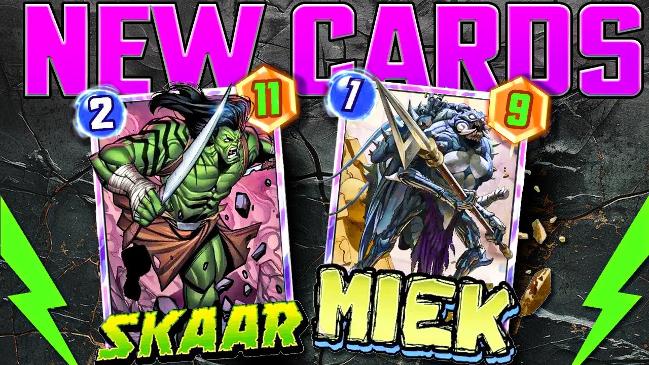 THESE NEW CARDS will BE INSANE! - MARVEL SNAP 