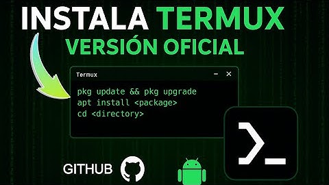 Cómo Descargar e Instalar Termux Ultima Versión En Android 📱 Repositorio Oficial En GitHub 🐧 #hacker