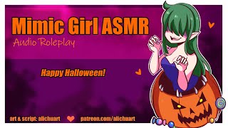 Mimic Girl Tricks You For Halloween Asmr Roleplay F4A Monster Girl Eating Candy