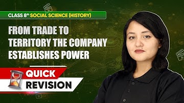 Class 8 History | Quick Revision | From Trade to Territory the Company Establishes Power Chapter 2