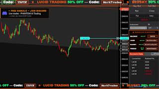 LIVE: AI Trading Bot Scalps MNQ Futures in Real-Time | PHANTOM & Claude AI
