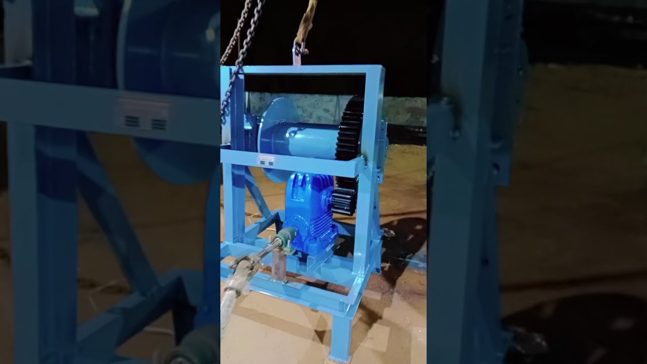 15 Ton Tractor PTO Winch Machine | Available on IndiaMART