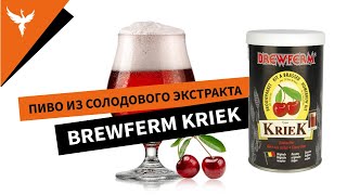 Пиво Из Солодового Экстракта Brewferm Kriek. Как Розовые Очки Разбиваются О Чугунную Ж.. Реальности(