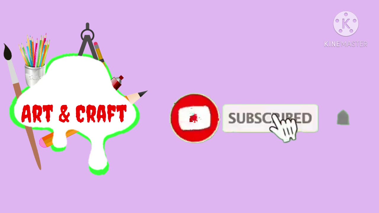 Intro for art and craft channel - YouTube