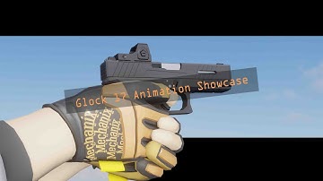 [Blender] Glock 17 Animation Showcase