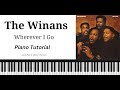 The Winans Wherever I Go Piano Tutorial Sheet Music mp3