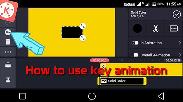 How to use Key animation in Kinemaster