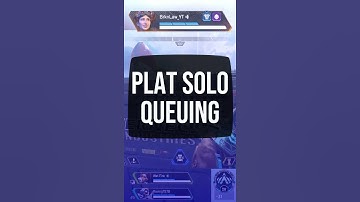 Solo Queuing in a Nutshell | Apex Legends Ranked Rampart Fail #Shorts