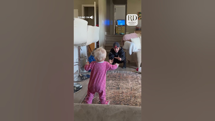 Adorable Baby Girl Takes Her First Steps