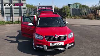 2015 15 Plate Skoda Yeti 1.2 Elegance Tsi Dsg 5D 103Bhp Corrida Red