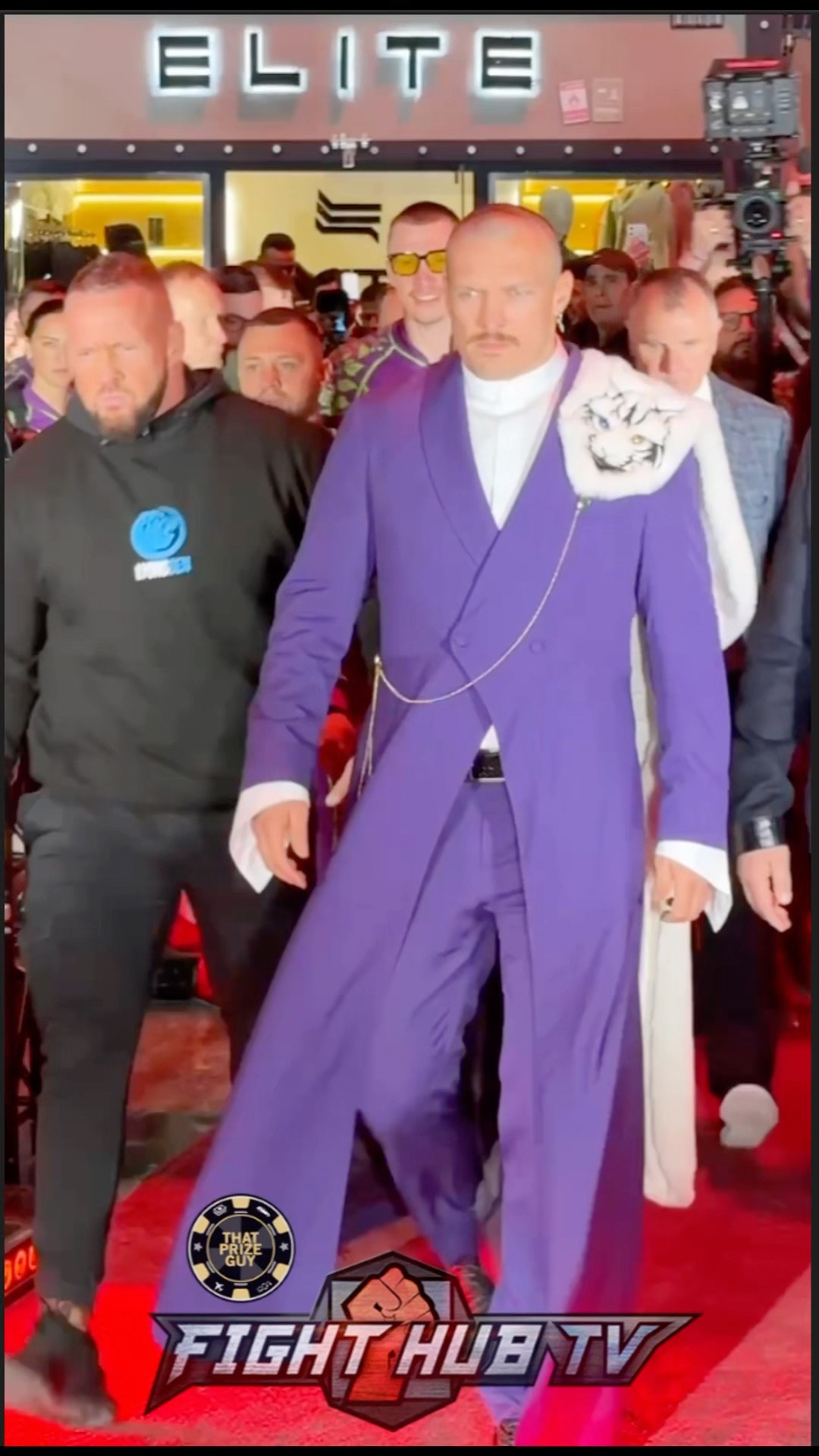 Oleksandr Usyk FINAL BOSS entrance to fight week vs Tyson Fury!