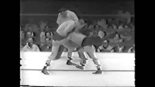 Hans Schmidt vs Zack Malkov 1950's Chicago professional wrestling