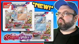 Lets Open Up The *NEW* Scarlet And Violet 3 Pack Blisters!