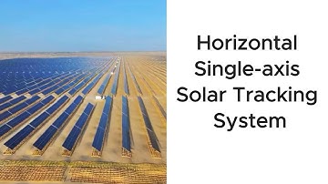 Horizontal Single-axis Solar Tracking System