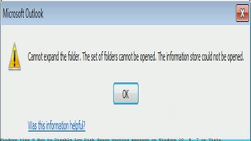 How to Disable Low Disk Space warning message on Windows 10, 8, 7 or V