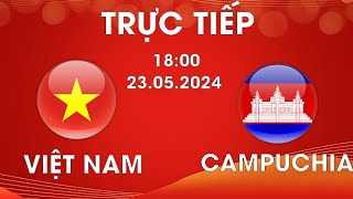 🔴U18 VIỆT NAM - U18 CAMPUCHIA | U18 ĐÔNG NAM Á | LỨA TRẺ VIỆT DẠY CHO HÀNG XÓM BÀI HỌC