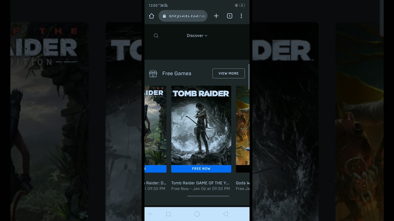 rise of tomb raider shadow of tomb raider tomb raider Free Epicstore 