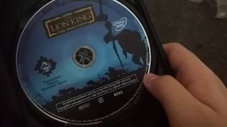 Unboxing The Lion King 2-Disc Special Edition Platinum Edition DVD Unboxing The Lion King 2-Disc Special Edition Platinum Edition DVD