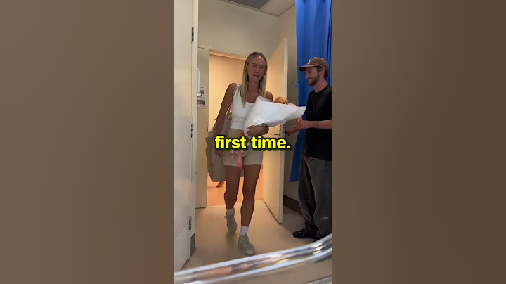 Best friend meets newborn baby 🥹❤️