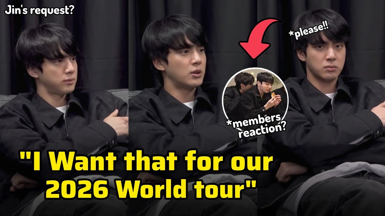 Members Listening to Jin?!  Jin Promised This Years Ago—Now It Finally Happened?!!!