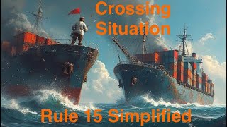 Crossing Situation - Rule 15 Simplified - COLREGS