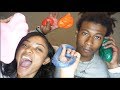 WE MADE SLIME FOR THE FIRST TIME!!!!