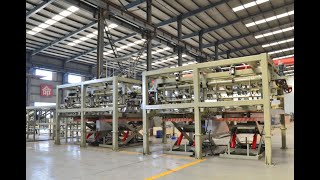 Automatic Plywood Sanding,Grading with 4 bins Stacking Line