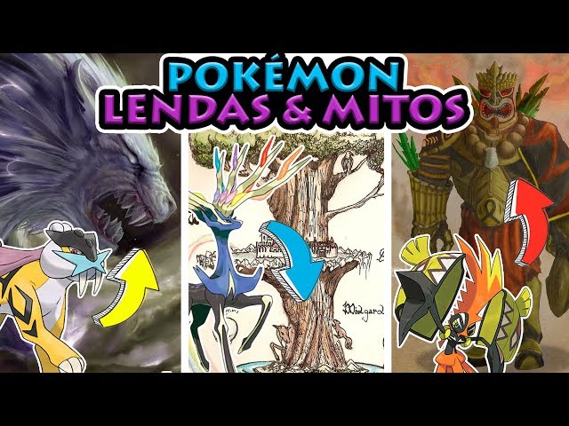 Mitologia Pokémon – Pokémons Lendários – Parte 7.