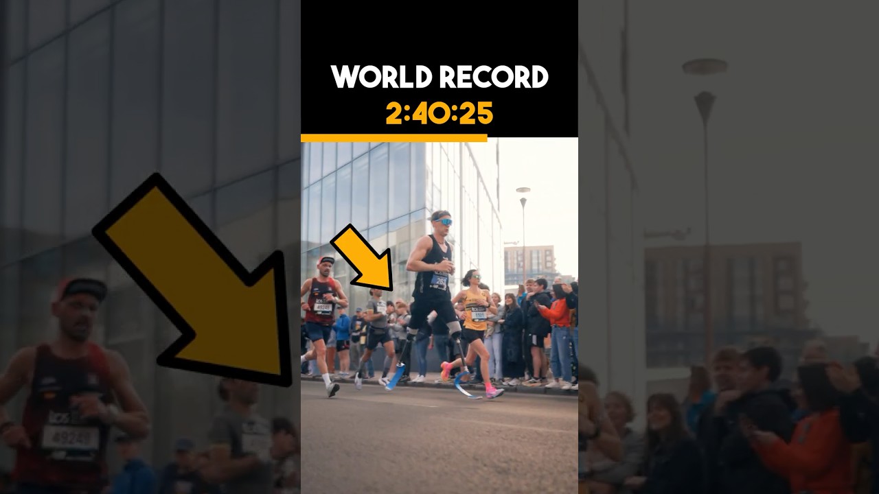😲 World Record for a double amputee| Richard Whitehead