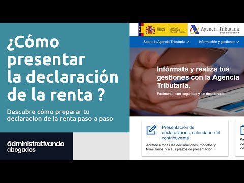 ¿Cómo presentar la Declaración de la Renta?