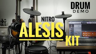 Alesis Nitro Mesh Kit in GarageBand for iOS - Demo
