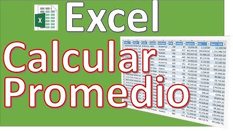 curso de excel. promedio en excel.