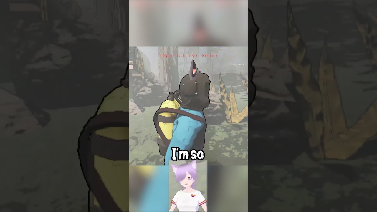 Bees are the Baine of my existence  #vtuber #lethalcompany #twitch #gaming #shorts