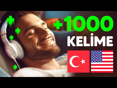 ingilizce türkçe çeviri | 1000 ingilizce kelime ezberleme | uyurken ingilizce öğren | ASMR