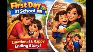 First Day At School Emotional Story With Happy Ending