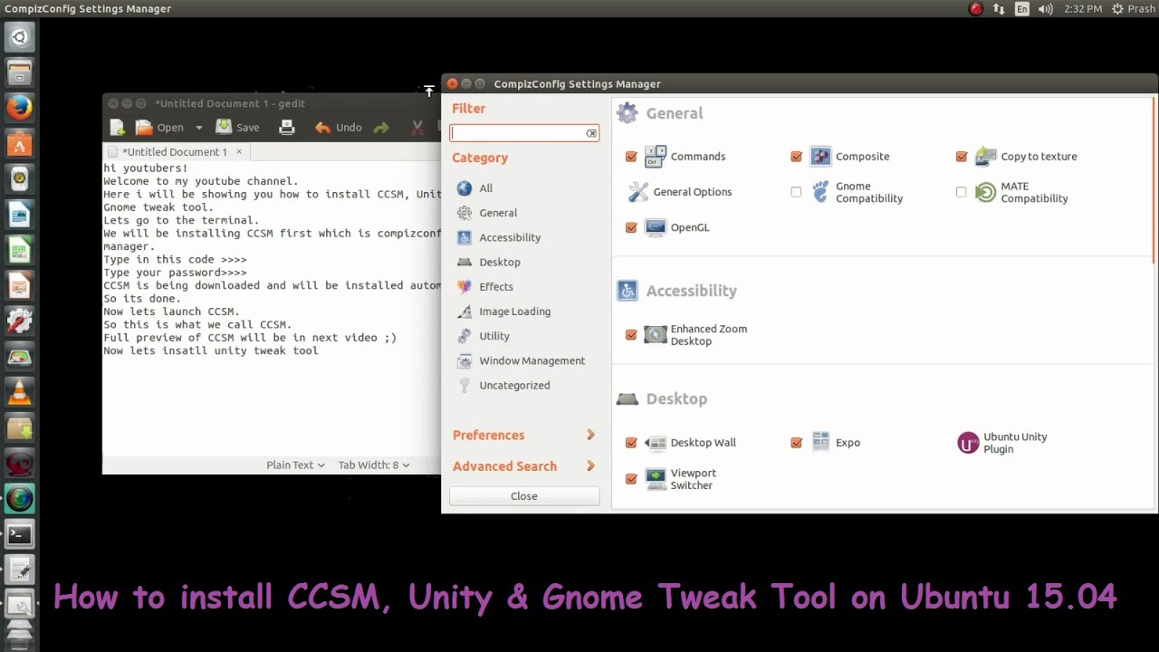 Установка gnome tweak tool. Ubuntu Gnome tweak Tool.