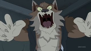 President Curtis (2026) - Ex - Special Agent Alan Chomps' Werewolf Transformation (Dan Bakkedahl)