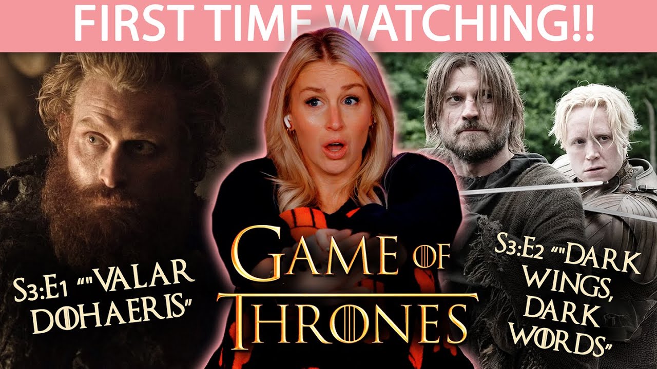 GAME OF THRONES S3:E1-E2 | VALAR DOHAERIS + DARK WINGS, DARK WORDS | REACTION