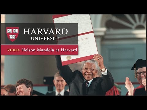 Nelson Mandela at Harvard thumbnail