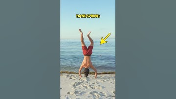 TURN CARTWHEEL INTO BACKHANDSPRING🤸‍♀️✅ #tutorial #howto #gymnastics