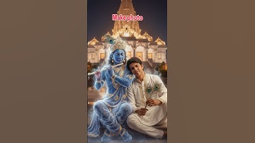 RADHE KRISHNA PHOTO EDITING GOOGLE GEMINI AI VIRAL TREND 📉#trending #viral #shorts