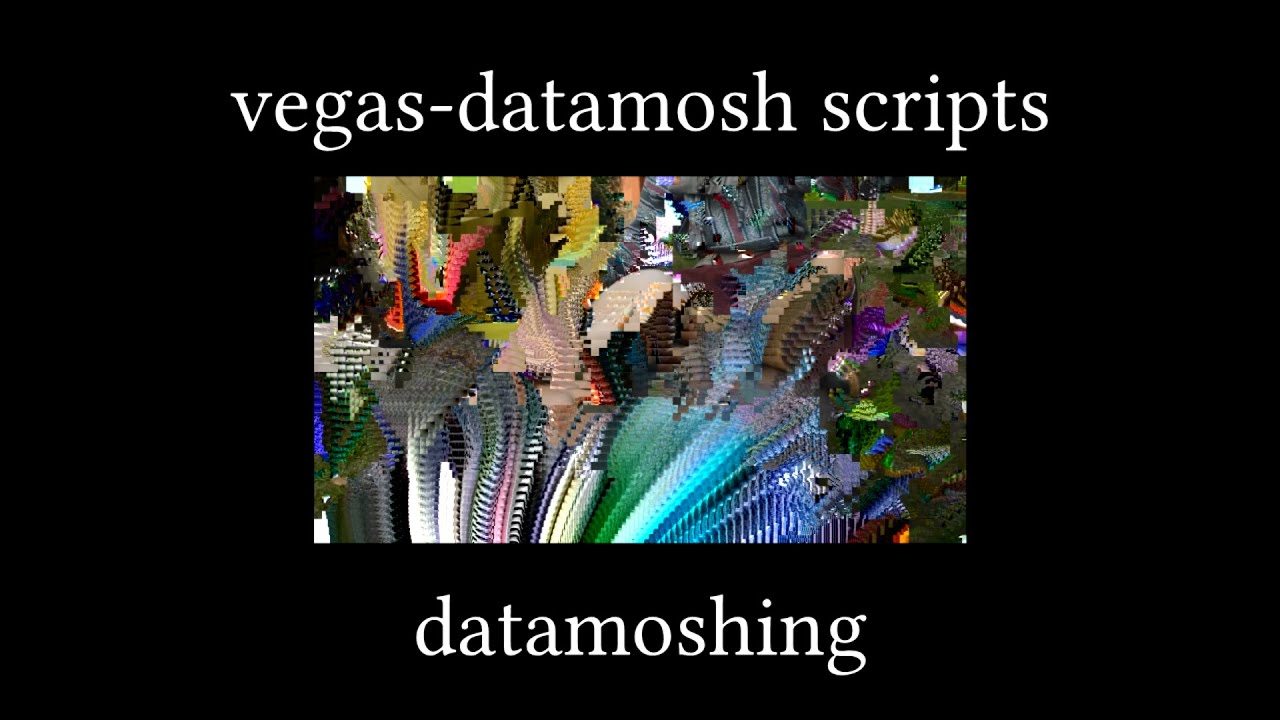 easy way to datamosh videos reddit