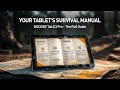 DOOGEE Tab E3 Pro – All Tutorials, Tips, Tricks & Fixes (Full Tablet Guide)