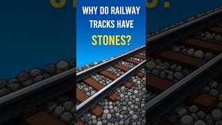 Secrets of Railway Tracks: Why Stones Are Used 🚆You See This Daily…😳 #sciencefacts #viral
