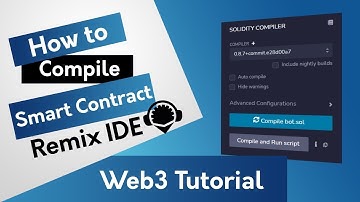 How to Compile & Deploy Smart Contracts/NFT with Remix Compiler!